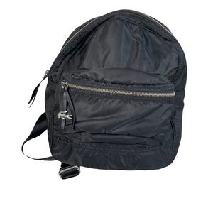Lacoste Shiny Black Small backpack • purse